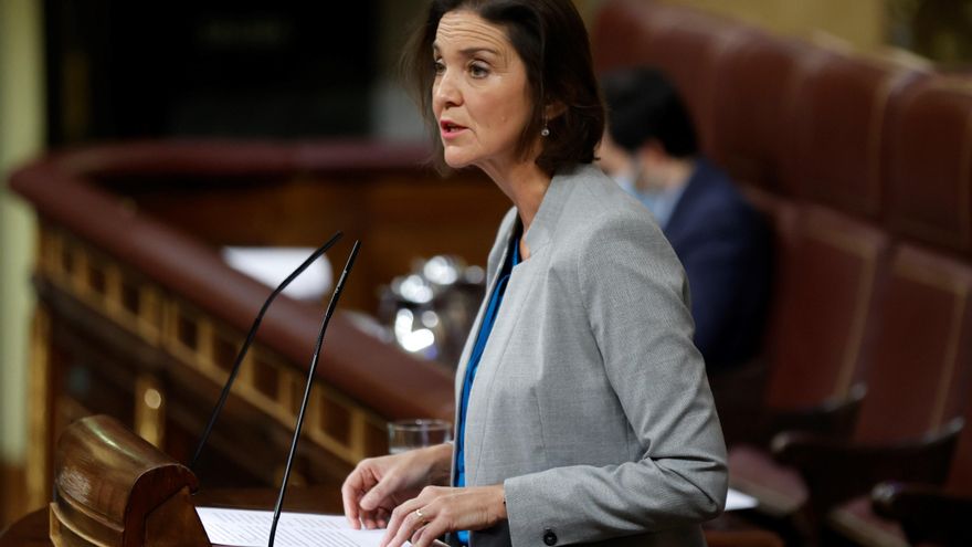 La ministra de Industria, Reyes Maroto. EFE/Mariscal/Archivo