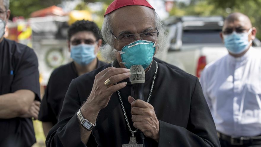 Cardenal de Nicaragua llama a jóvenes a imitar al "patrón de la web"