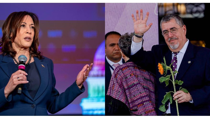 La vicepresidenta Kamala Harris y el presidente Bernardo Arévalo de León se verán en la Casa Blanca con la migración como prioridad