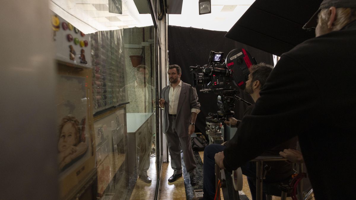 Rodaje de la película 'El futuro testamento' en Logroño