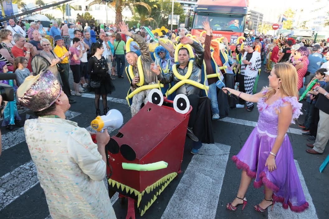 Cabalgata del Carnaval de Maspalomas.