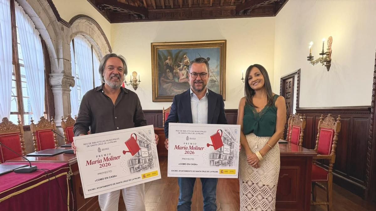 Santa Cruz de La Palma recibe por sexto año consecutivo el Premio Nacional María Moliner por su proyecto ‘Como en casa’