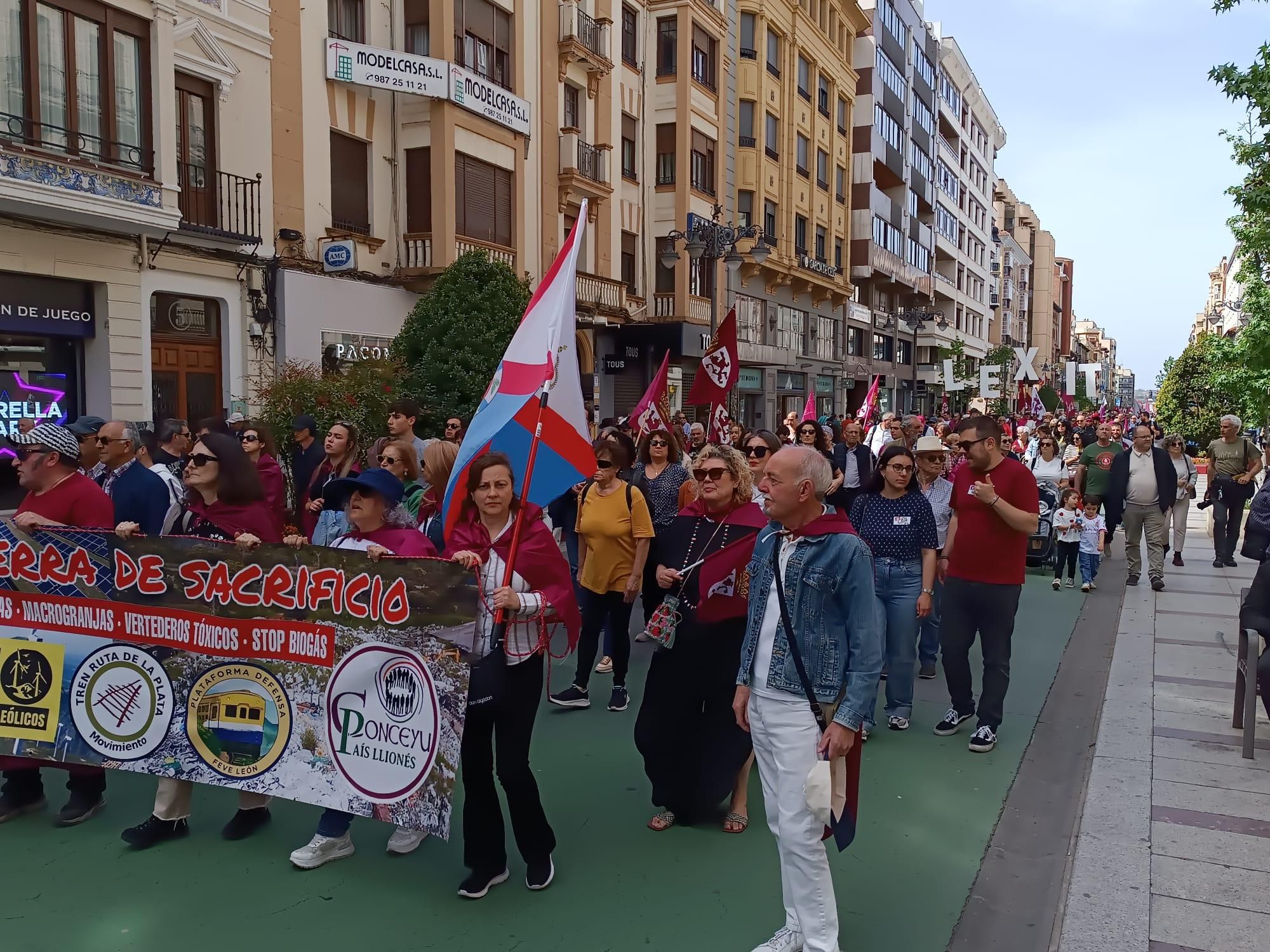 Cientos de personas exigen el 23 de abril el camino de 'León solo' y en libertad