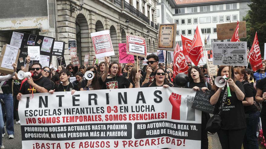 Las educadoras de escuelas de 0 a 3 años presionan al Gobierno de Asturias con una huelga y concentraciones