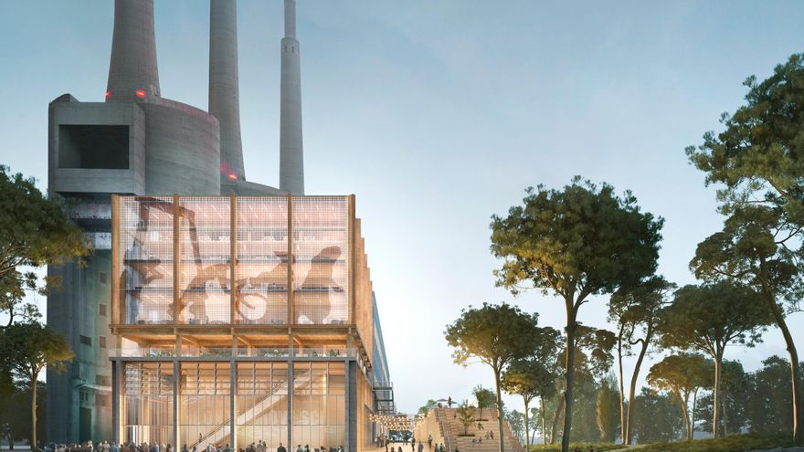 Así será el complejo audiovisual que se estrenará en las Tres Chimeneas en 2028