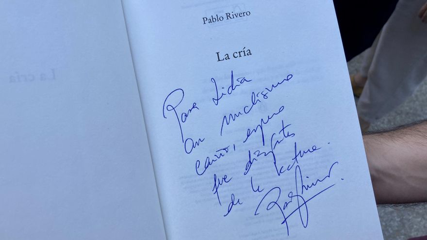 Firma tipo de Pablo Rivero, actor de 'Cuéntame'
