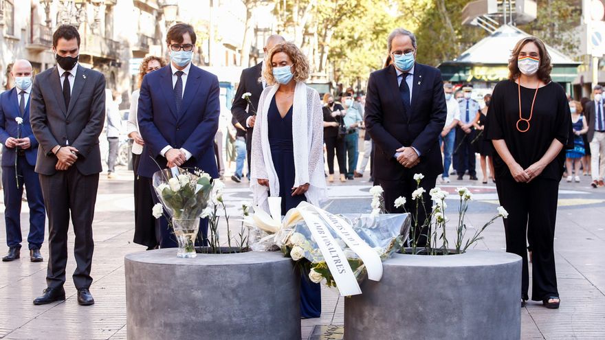 Barcelona recuerda en silencio el 17A con las víctimas como protagonistas