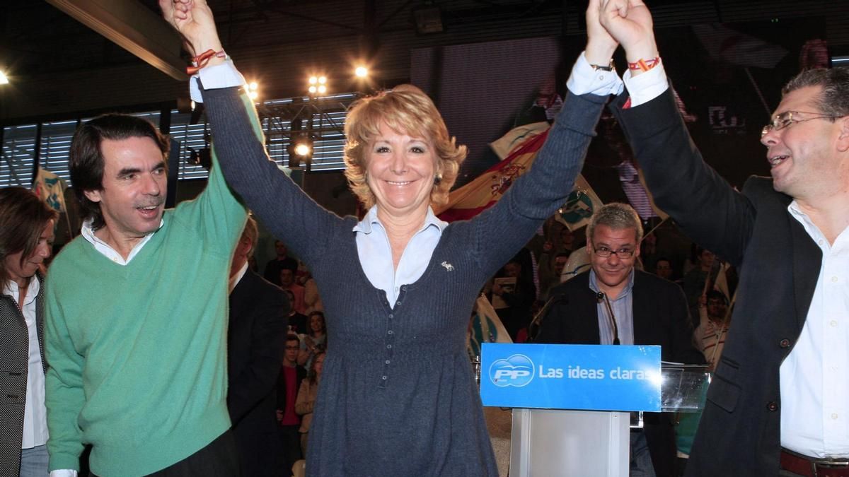 Fiestas, comuniones y actos de Esperanza Aguirre: todo lo que la Púnica pagó al PP a cambio de contratos
