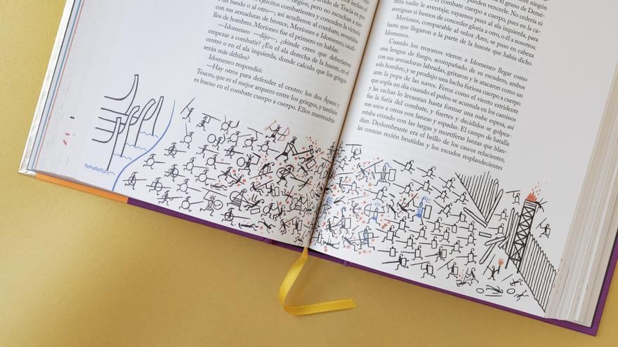 Ilustraciones de Calpurnio para 'La Ilíada' de Homero.