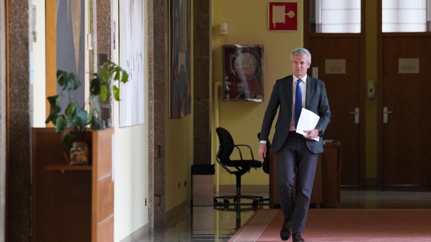 El actual vicepresidente primero de la Xunta de Galicia y sucesor como presidente de la Xunta de Galicia, Alfonso Rueda