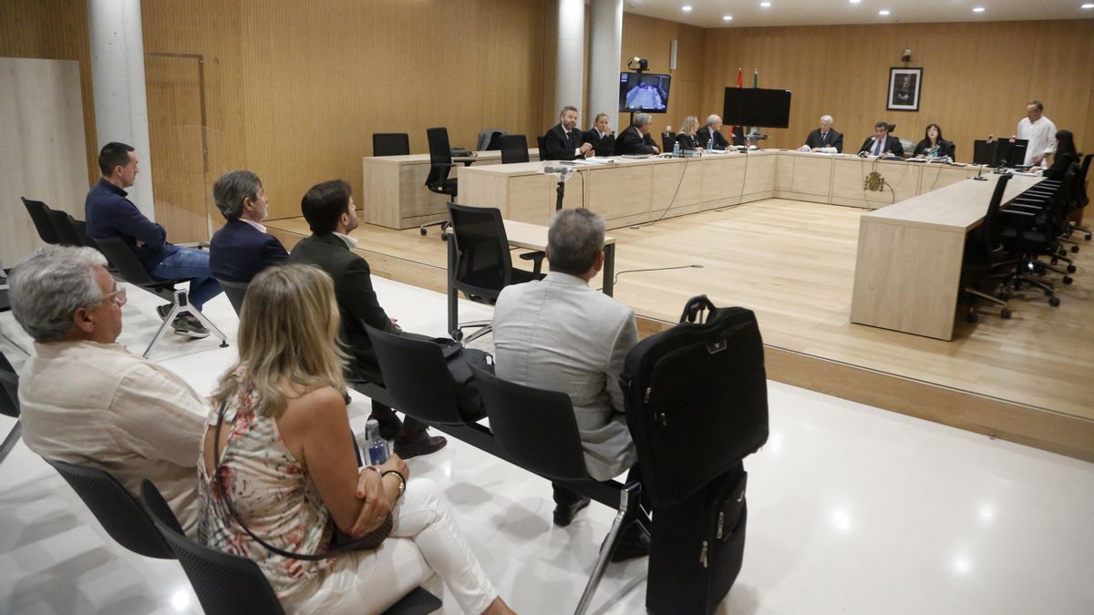 Imagen general de la sala en la última sesión del juicio a Carlos González