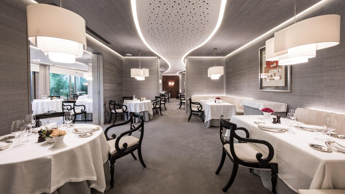Interior del restaurante Zalacaín