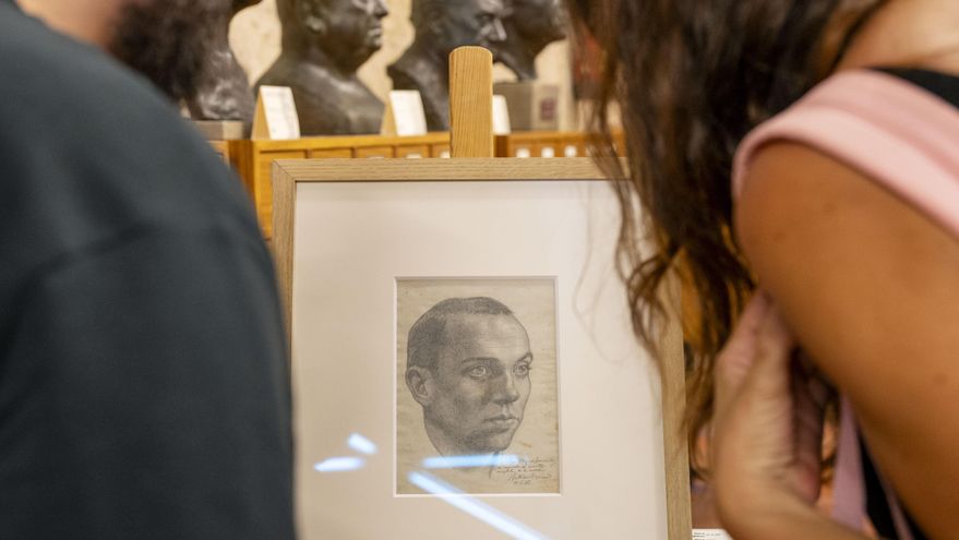 El último retrato de Miguel Hernández se custodia en Jaén