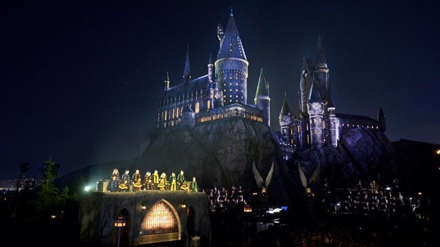El castillo de Hogwarts cobra vida en Hollywood