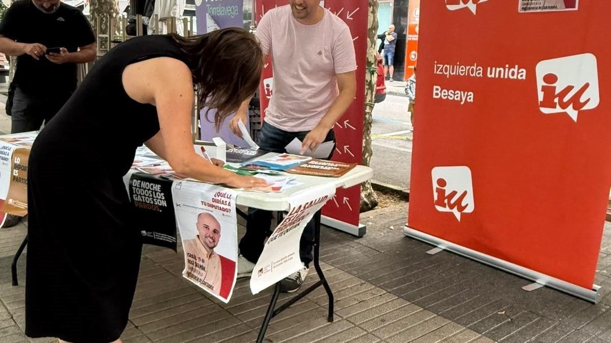 IU-Podemos activa una campaña que recorre Cantabria para darse a conocer y recoger propuestas ciudadanas: ¿Qué le dirías a tu diputado?