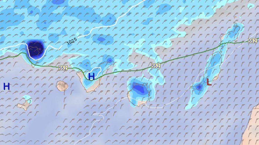 Predicción meteorológica para este sábado. / FOTO: METEORED