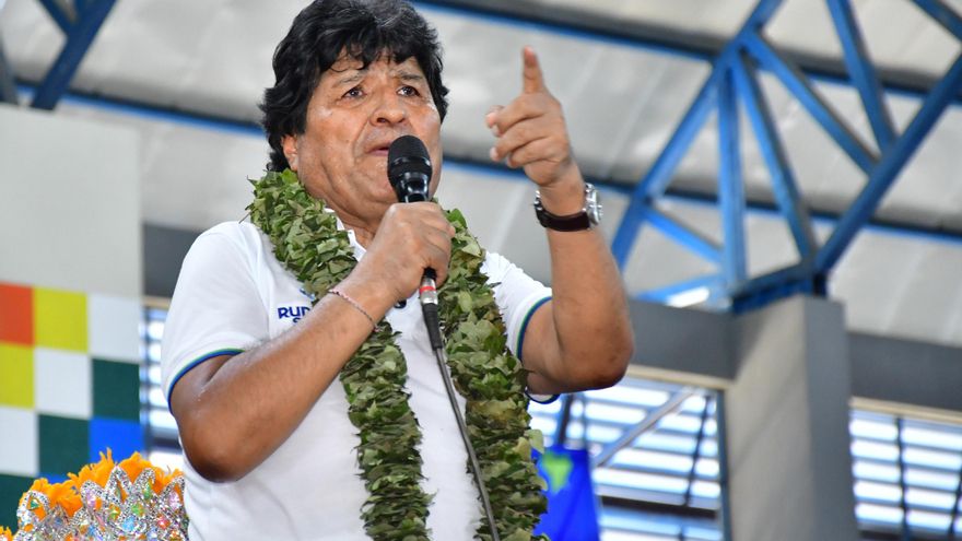 Evo Morales dice que para su sector y sus leales "no hay" una segunda vuelta en Bolivia