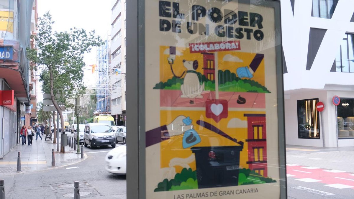 Las Palmas de Gran Canaria pretende remover conciencias con una campaña para preservar la higiene urbana