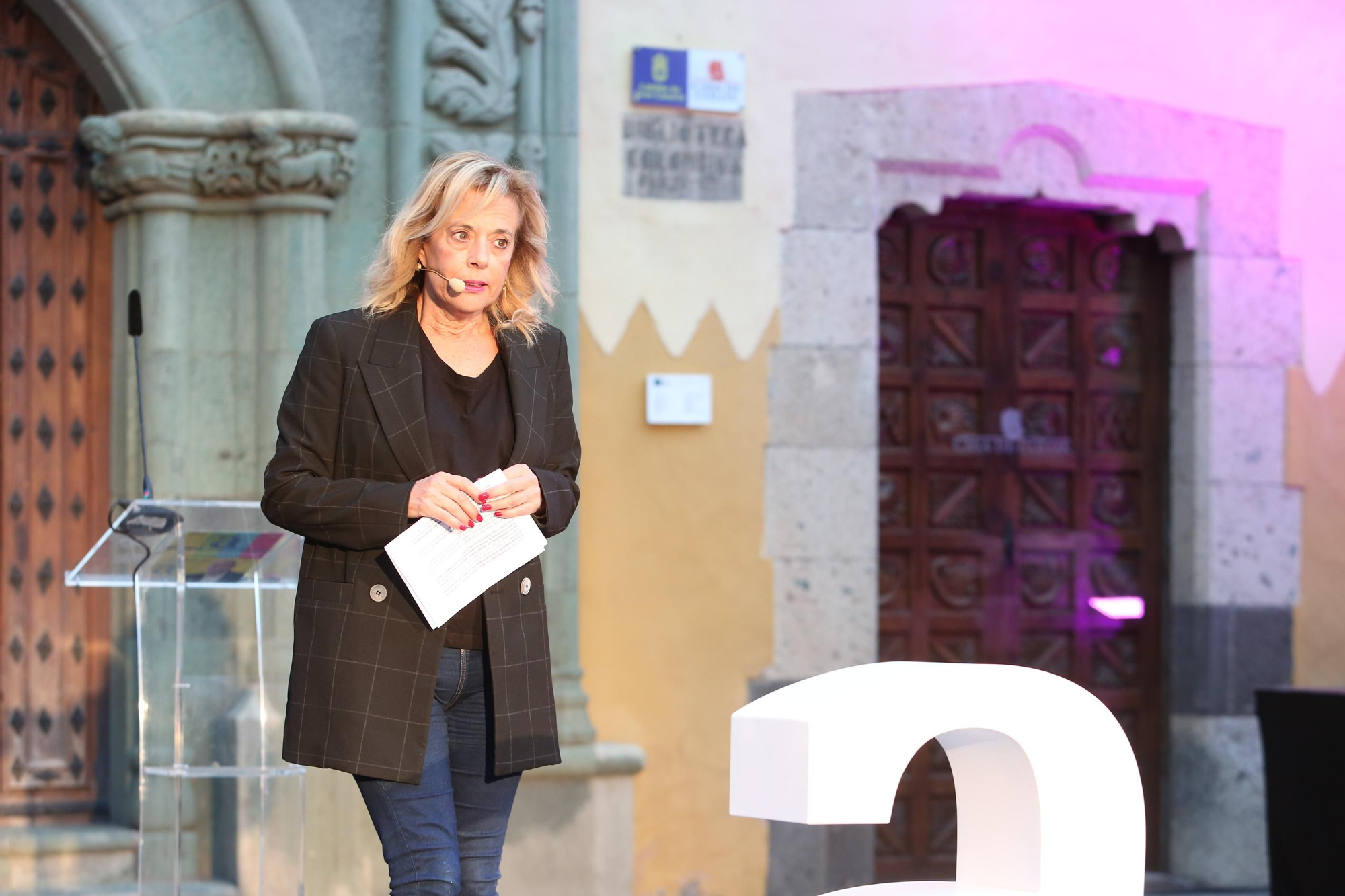 Presentación de la candidatura de Antonio Morales (NC) al Cabildo en Las Palmas de Gran Canaria.