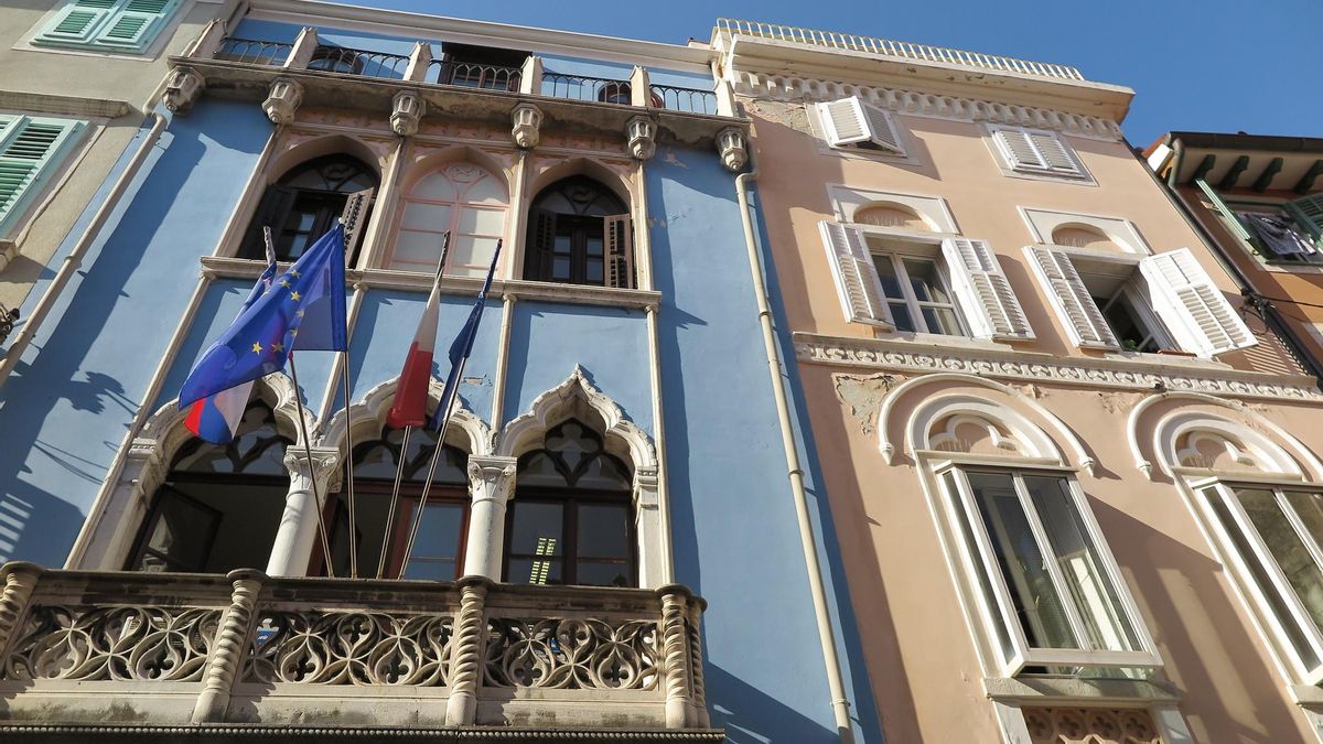 Gótico veneciano en la Casa Benvenuti.