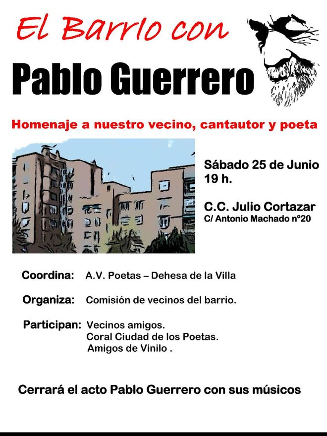 Homenaje a Pablo Guerrero