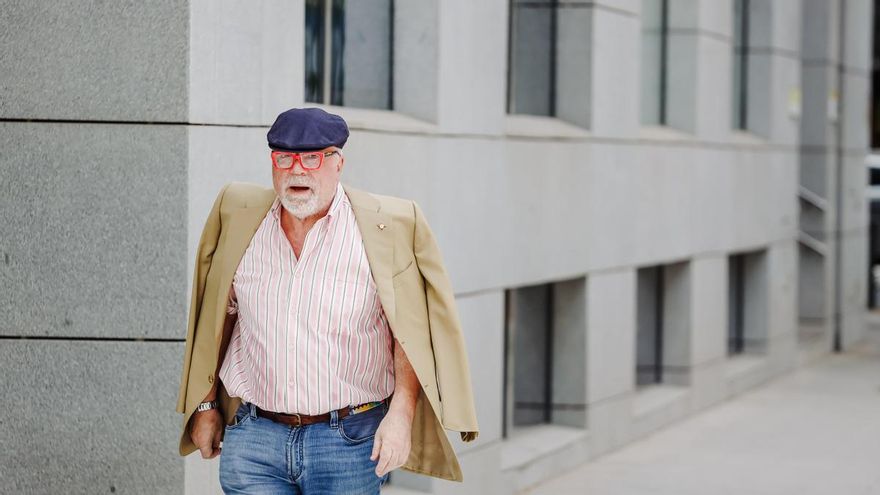 El comisario jubilado José Manuel Villarejo acude de nuevo a declarar a la Audiencia Nacional, a 14 de junio de 2022.