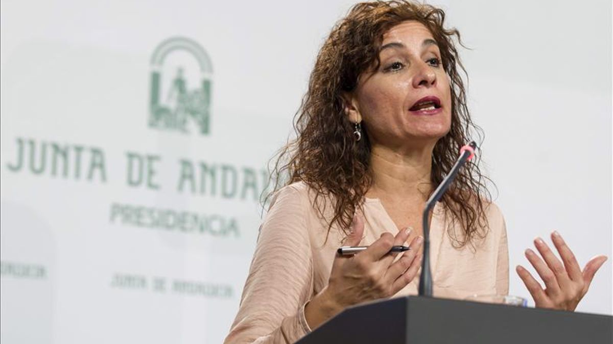 La consejera de Hacienda y Administración Pública, María Jesús Montero / EFE.