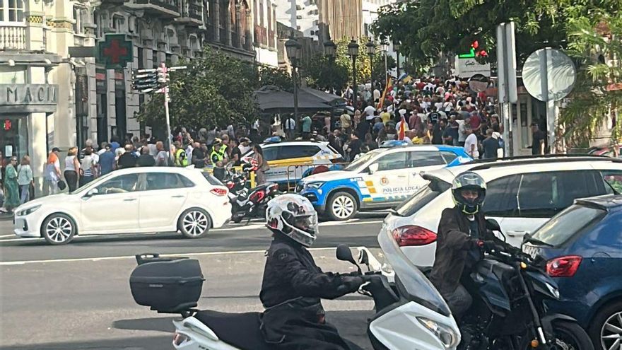 Manifestación por Ceuta en Canarias