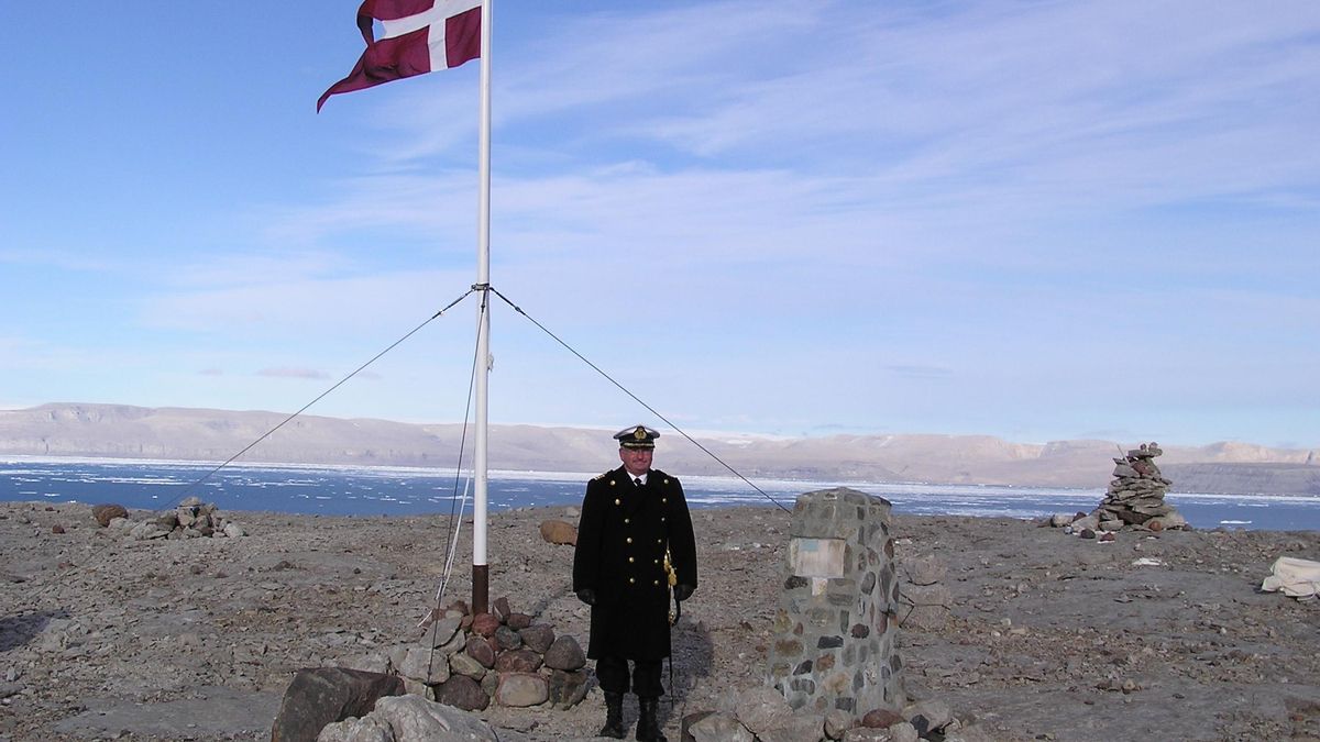 Canadá y Dinamarca mantuvieron una reclamación territorial mediante actos simbólicos