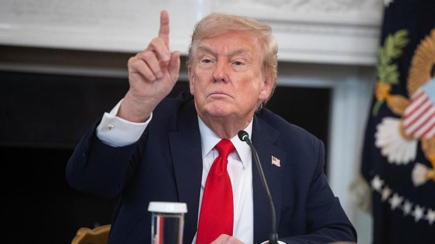 Fotografía del presidente de Estados Unidos, Donald Trump.