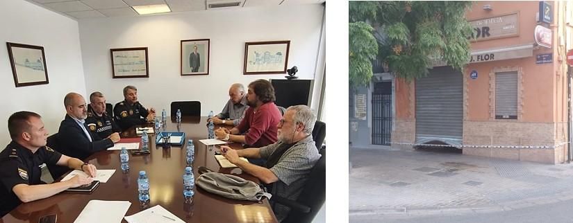 Los vecinos y comerciantes de El Cabanyal vienen alertando continuamente en redes sociales sobre un repunte en la inseguridad.