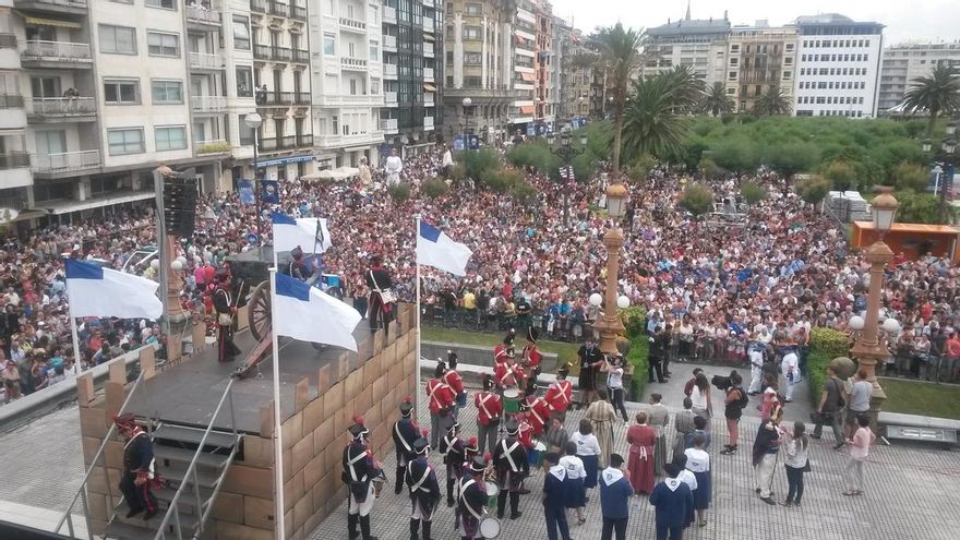 Donostia afronta sus no fiestas con un programa alternativo y el precedente de las aglomeraciones en Vitoria