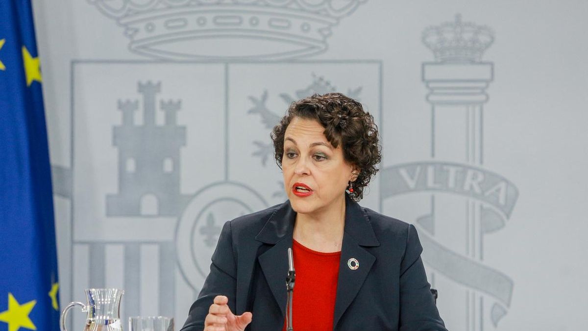Magdalena Valerio, ministra de Trabajo, Migraciones y Seguridad Social.