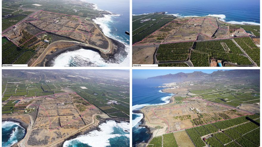 El nuevo parque turístico marítimo de Tenerife ocupará una superficie de 10,6 hectáreas solo en tierra