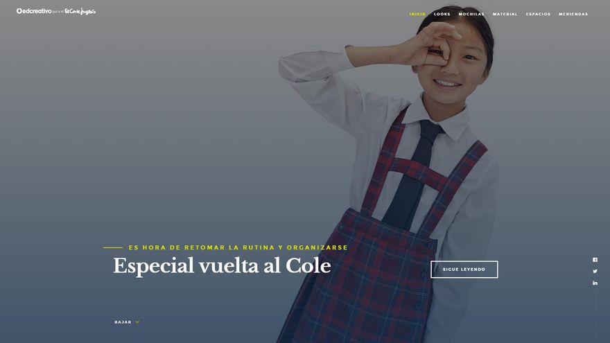 Especial Vuelta al Cole - el Corte Inglés 2018