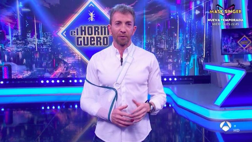 Pablo Motos, sobre su estado de salud: "Podría haber perdido toda la fuerza del brazo y parte de la movilidad"