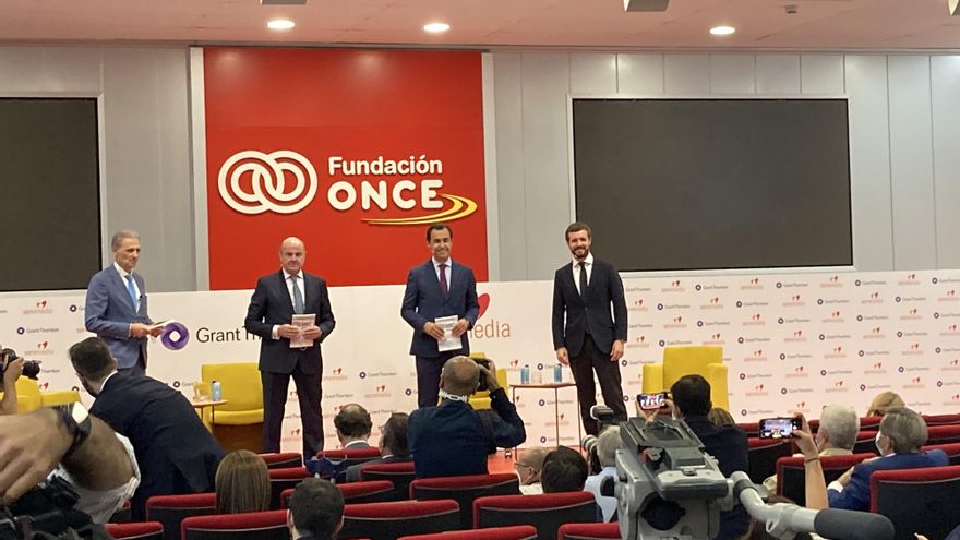 Guindos, Maillo y Casado, este viernes, en Madrid