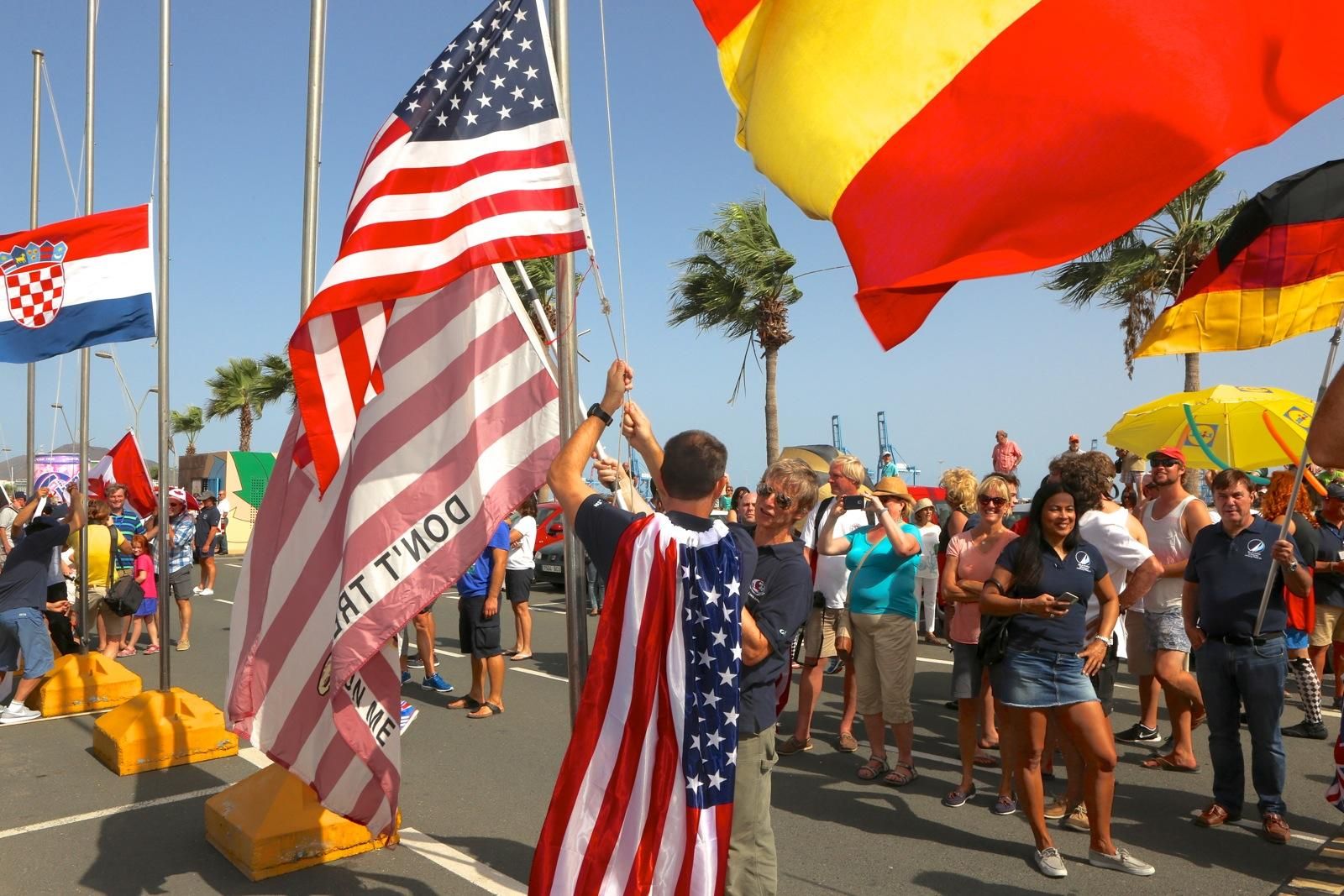 Inauguración de la regata ARC en Las Palmas de Gran Canaria. (Alejandro Ramos).