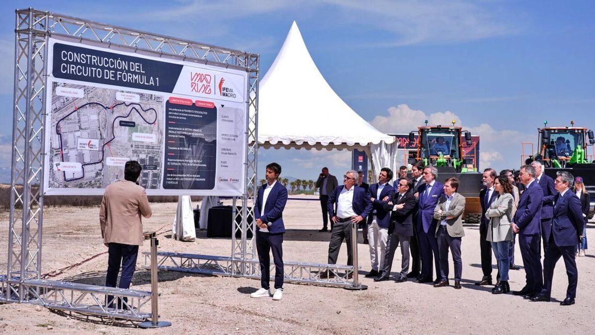 Más Madrid denuncia la licencia de Almeida para el circuito de Fórmula 1 en Ifema y pide su paralización inmediata