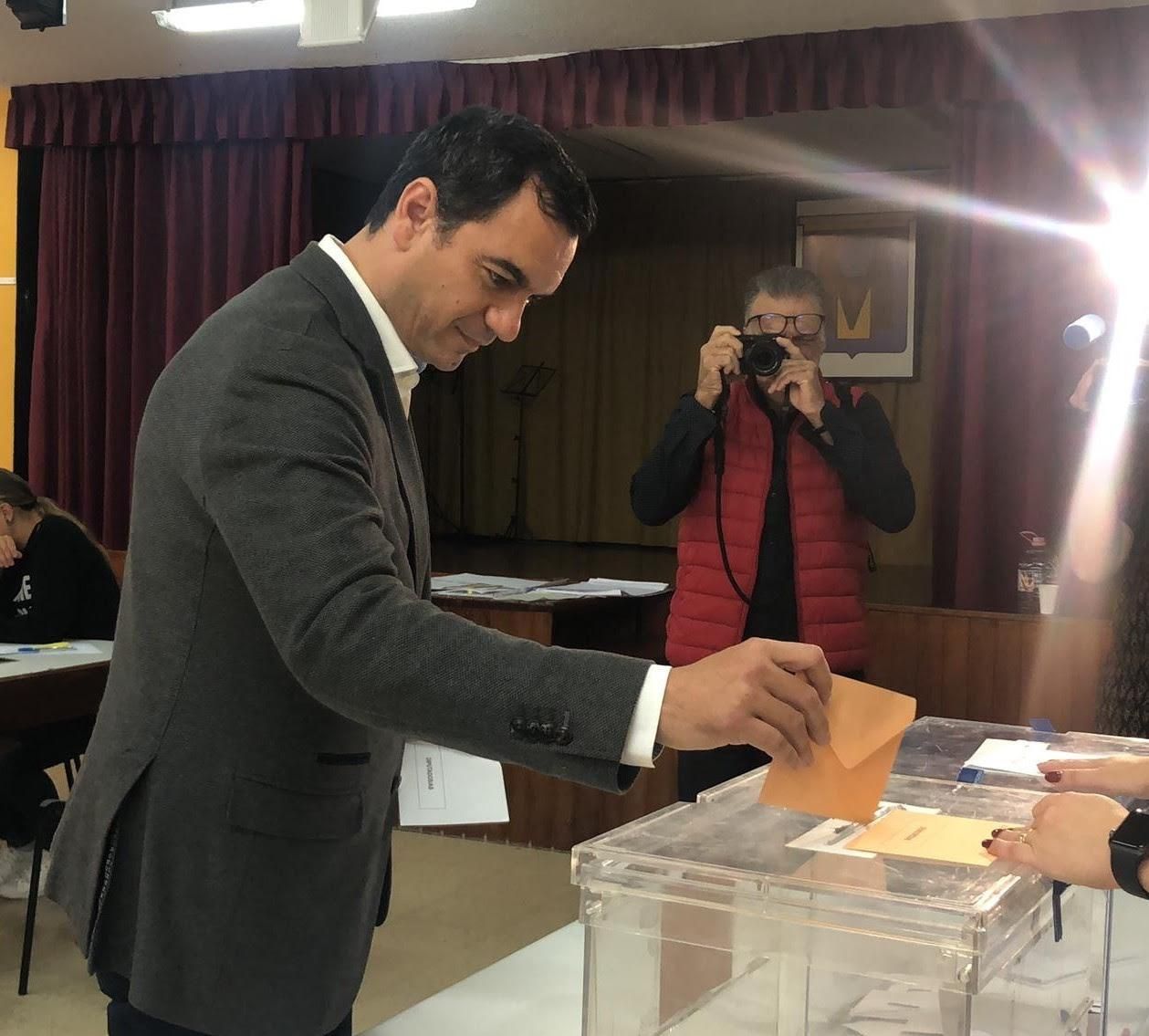El candidato de Ciudadanos al Congreso por Las Palmas de Gran Canaria, Saúl Ramírez.