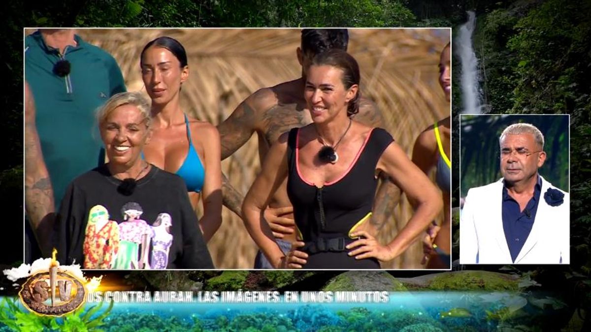 La reacción de Carmen Borrego y Arancha del Sol al comentario de Jorge Javier sobre 'Sálvame'