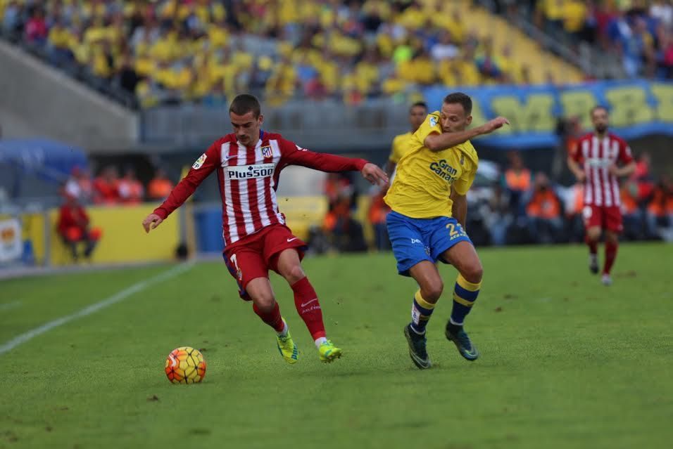 Partido entre la UD Las Palmas y el Atlético de Madrid. (ALEJANDRO RAMOS)