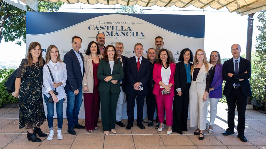 Page celebra los 40 años de EFE en Castilla-La Mancha como "ejemplo de servicio público"