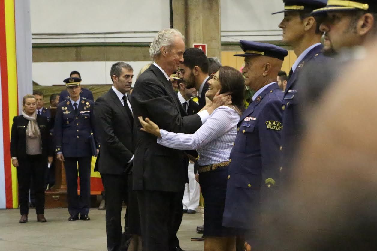 Funeral por los militares del SAR fallecidos en accidente de helicóptero. (ALEJANDRO RAMOS)