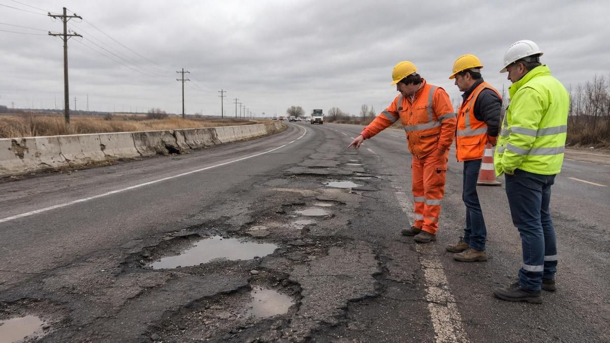 Si hay accidentes por el mal estado de las rutas, la culpa es de Milei porque no invierte en mejorarlas, denuncian los viales