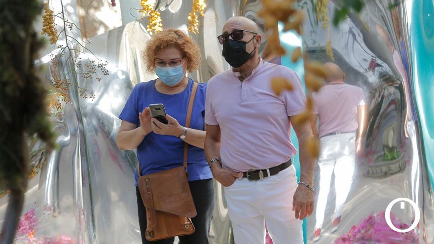 Instalación de Flora 2021 en el Museo Arqueológico