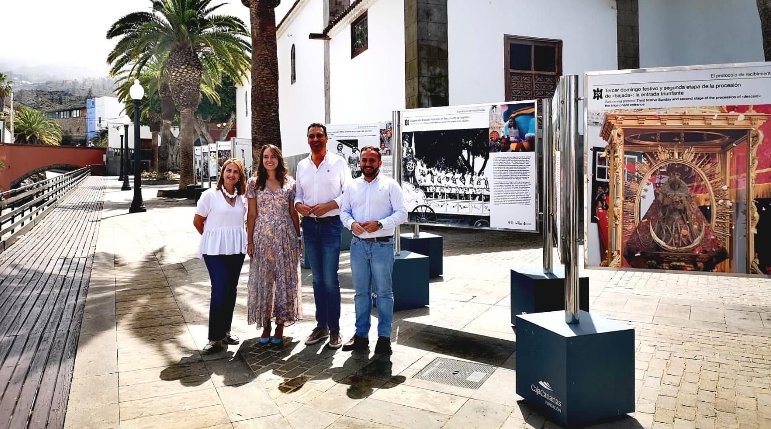 La exposición itinerante de la Bajada de la Virgen de las Nieves llega a Tenerife.