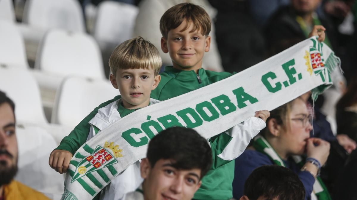 Grada Blanquiverde del Córdoba CF - RC Deportivo