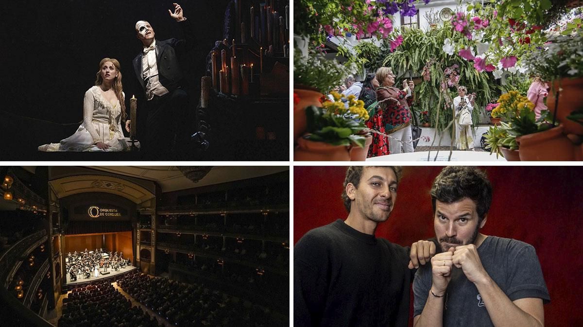 Finde de Patios, el musical 'El Fantasma de la Ópera' y un espectáculo de magia y música para toda la familia