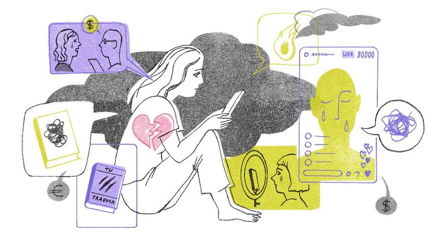 "Lo venden todo como trauma": cómo nuestro dolor emocional se convirtió en producto